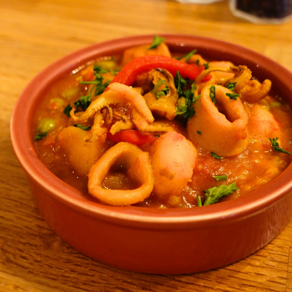 Guiso de Chipirones con Patatas